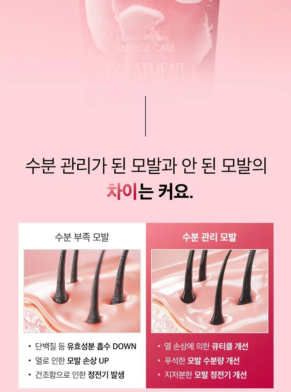[열손상보호] 오디드 데미지 케어 리커버 트리트먼트 300ml 상세페이지 9